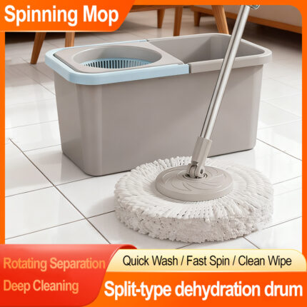 Thickened rotary mop